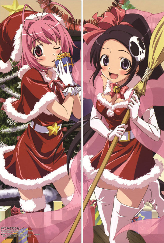 The World God Only Knows Elcea de Rux Ima + Kanon Nakagawa Anime Dakimakura Pillow Cover image 0