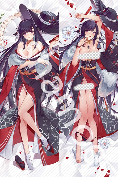 Azur Lane Peter Strasser Anime Dakimakura Sexy Pillow Cover image 0
