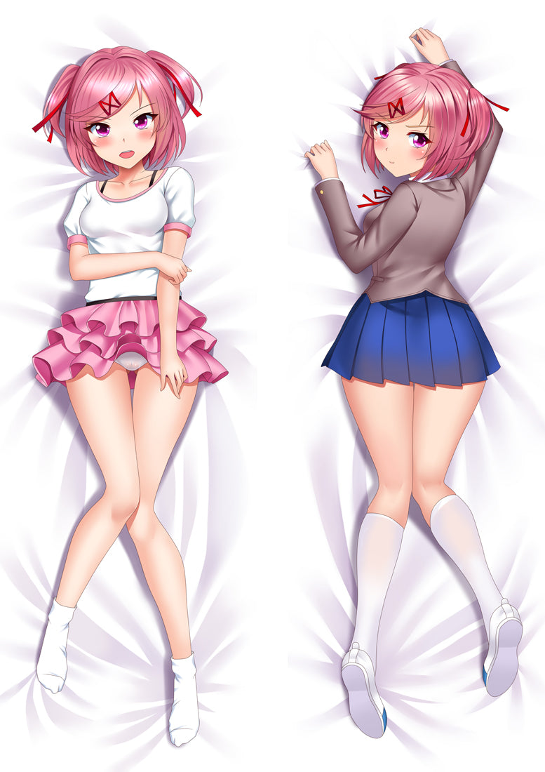 Natsuki Dakimakura Body Pillow Cover - Doki Doki Literature Club! image 0