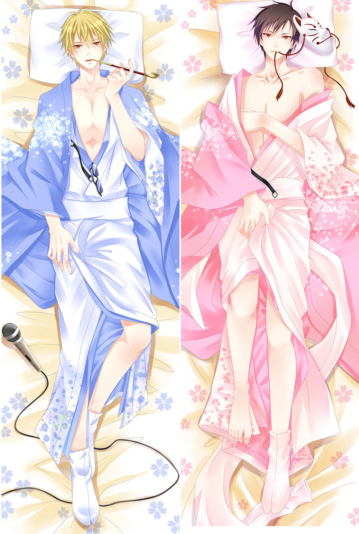 DuRaRaRa!! Izaya Orihara Shizuo Heiwajima Anime Dakimakura Pillow Cover image 0