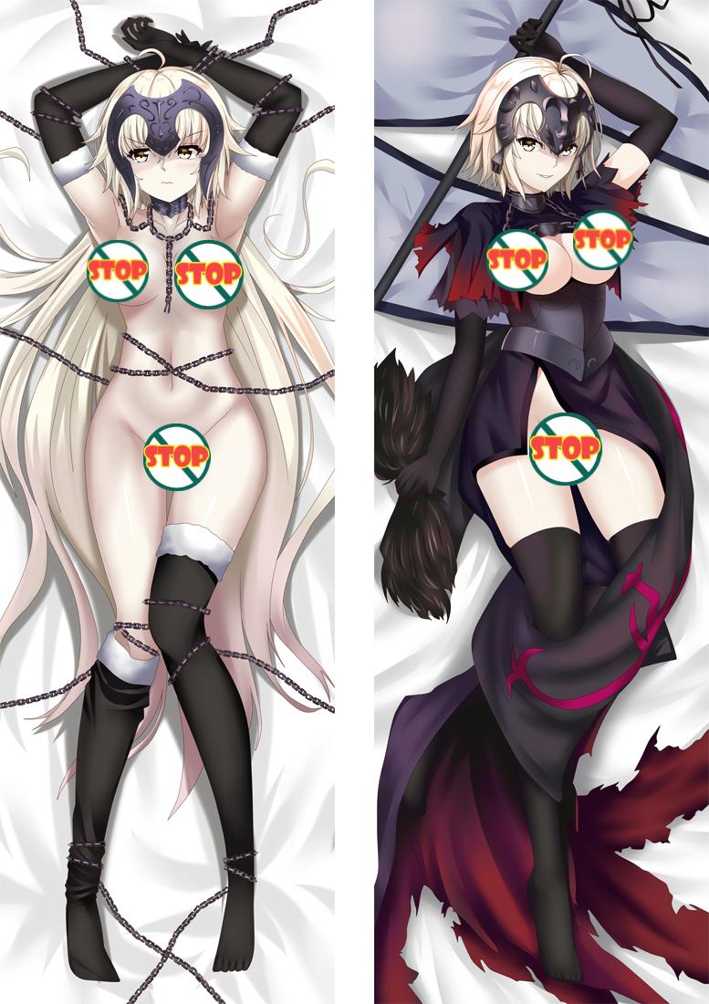 Fate/Grand Order FGO Jeanne d'Arc Alter Dakimakura Body Pillow Cover image 0