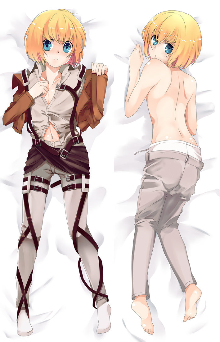 Attack on Titan Armin Arlert Anime Dakimakura Pillow Cover image 0