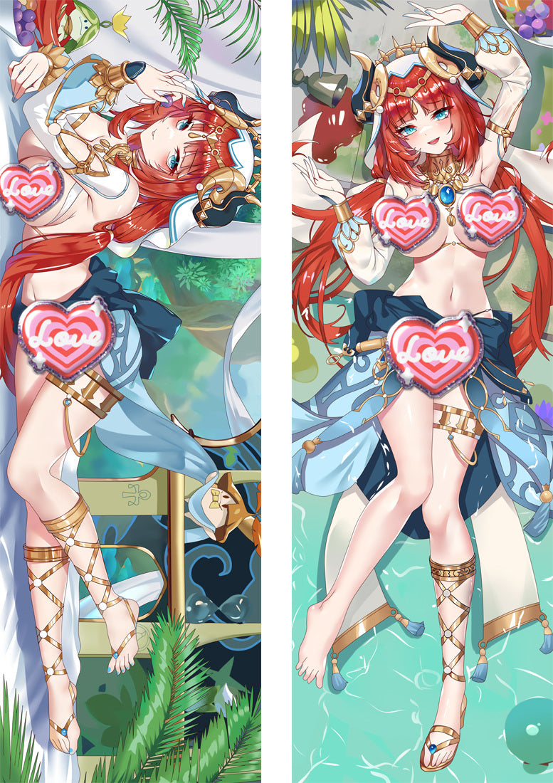 Genshin Impact Nilou Anime  Body Pillow Cover image 0
