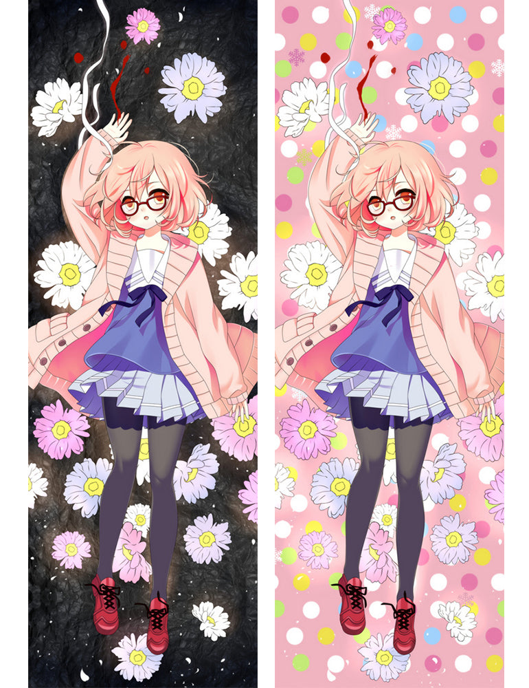 Beyond the Boundary Mirai Kuriyama Anime Dakimakura Pillow Cover image 0