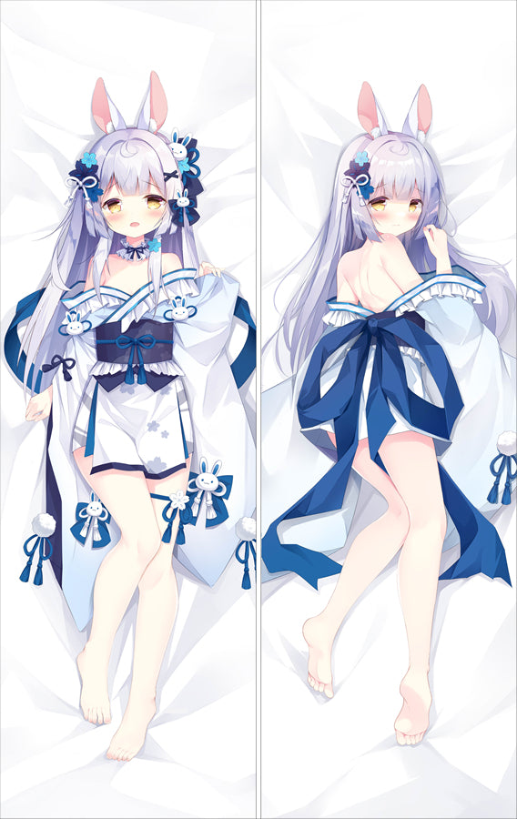 Virtual Youtuber Bilibili Rabbit Anime Dakimakura Body Pillow Cover image 0