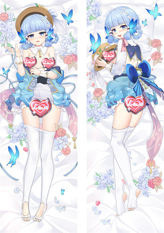 Kamisato Ayaka Nude Body Pillow Cover - Genshin Impact image 0