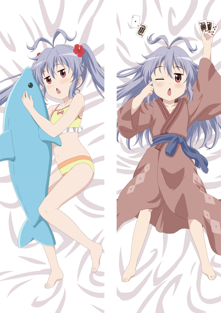 Non Non Biyori Miyauchi Renge Anime Dakimakura Pillow Cover image 0