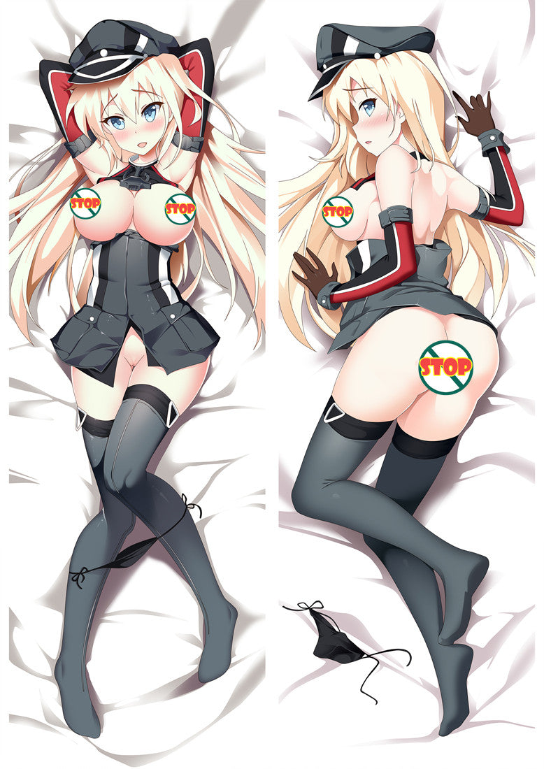 Kantai Collection Bismarck Anime Dakimakura Pillow Cover image 0