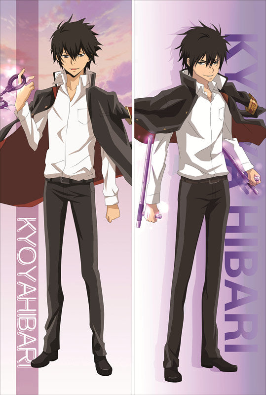 Reborn! Kyoya Hibari Anime Dakimakura Body Pillow Case image 0