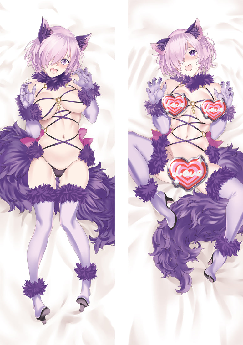 Fate Grand Order Mash Body Pillow Cover image 0