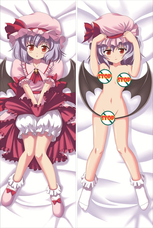 TouHou ProjectRemilia Scarle Anime Dakimakura Waifu Pillow Case image 0