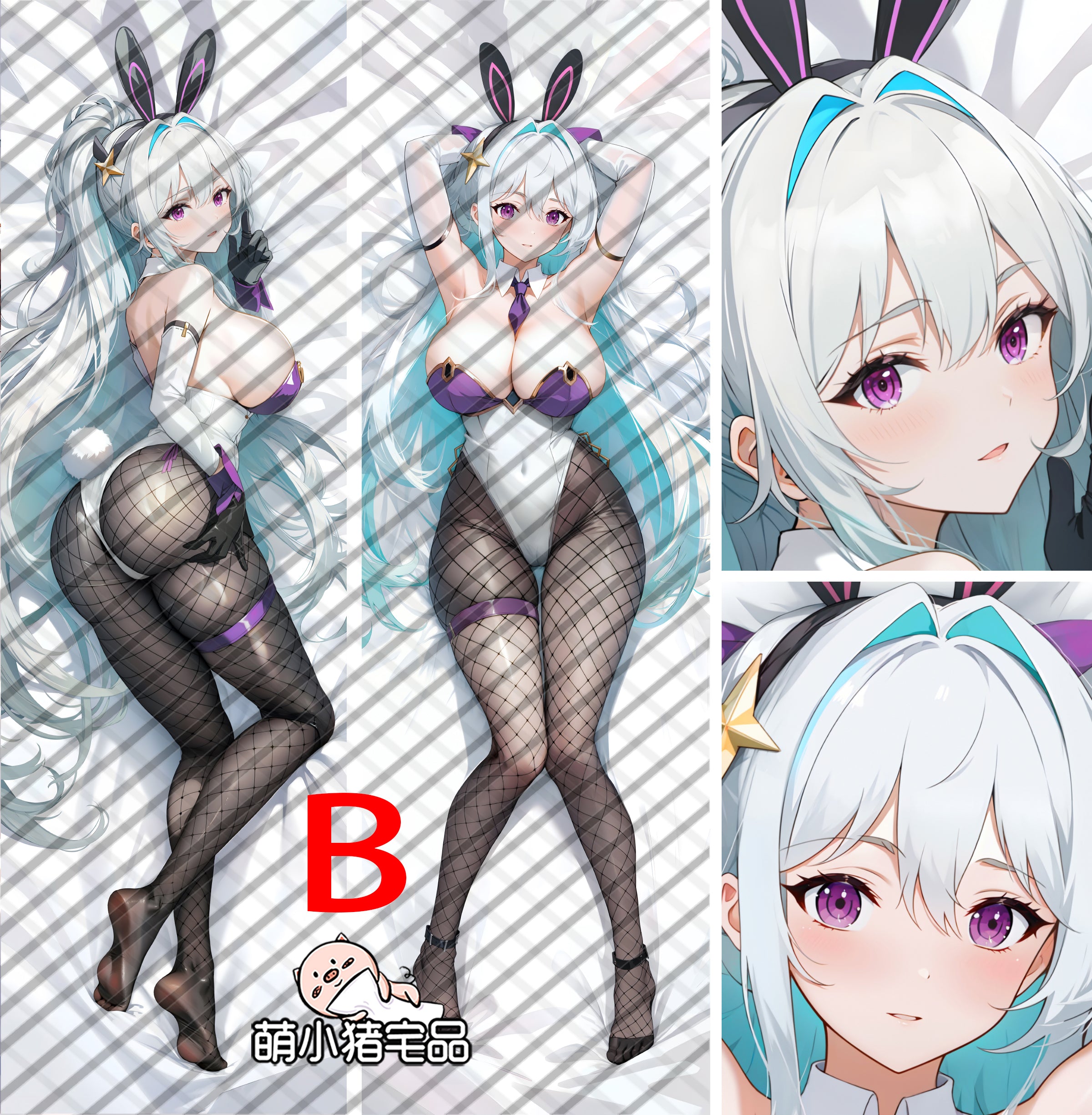Azur Lane Kearsarge Anime Dakimakura Pillow Cover image 0