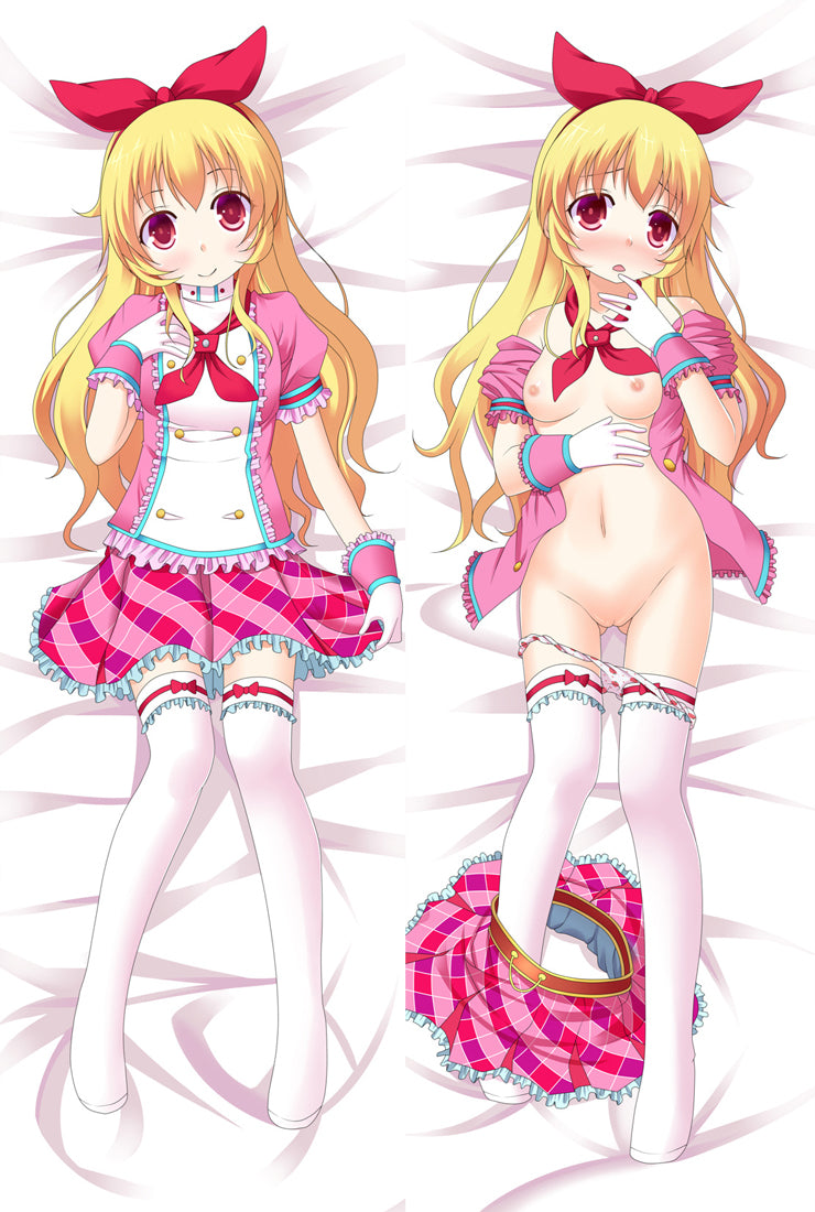 Aikatsu! Hoshimiya Ichigo Anime Dakimakura Hugging Body Pillow Cover Case image 0