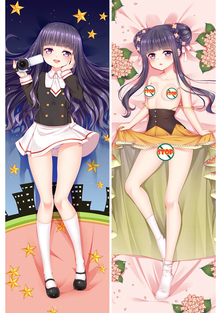 Cardcaptor Sakura Tomoyo Daidouji Anime Dakimakura Pillow Cover image 0