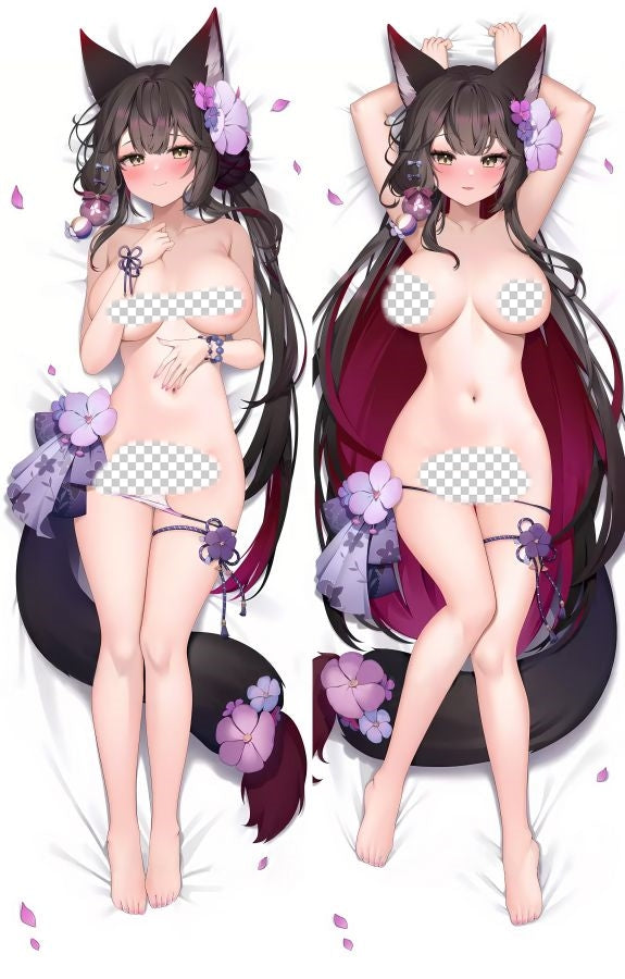 Blue Archive Kosaka Wakamo Anime Dakimakura Naked Body Pillow Cover image 0