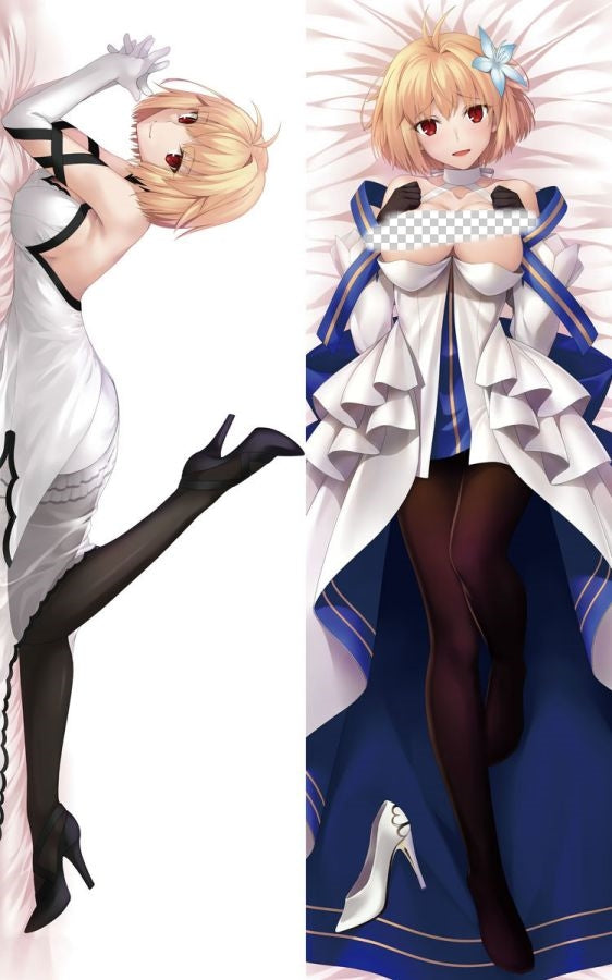 Melty Blood Arcueid Brunestud Anime Dakimakura Body Pillow Cover image 0
