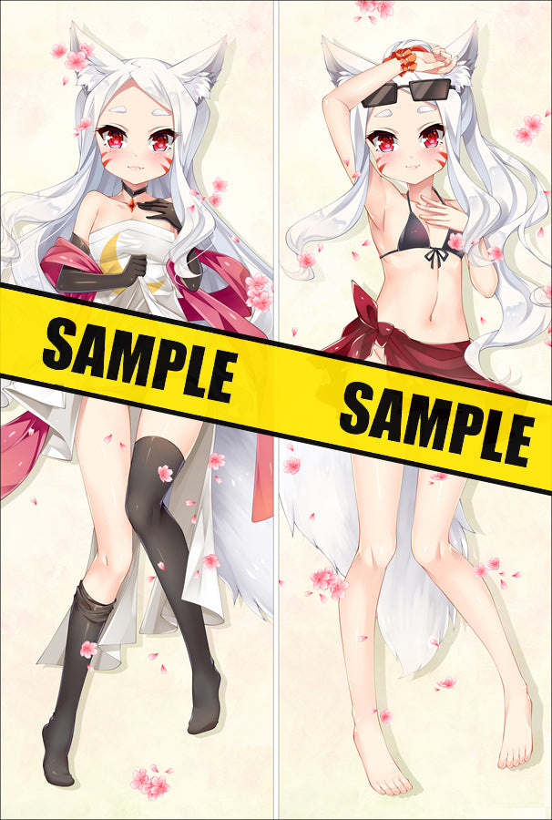 Sewayaki Kitsune no Senko-san Shiro Anime Dakimakura Pillow Cover image 0