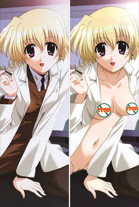 Magical Girl Lyrical Nanoha Fate Testarossa Anime Dakimakura Pillow Cover image 0