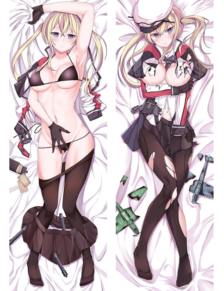 Kantai Collection Prinz Eugen Anime Dakimakura Pillow Cover image 0