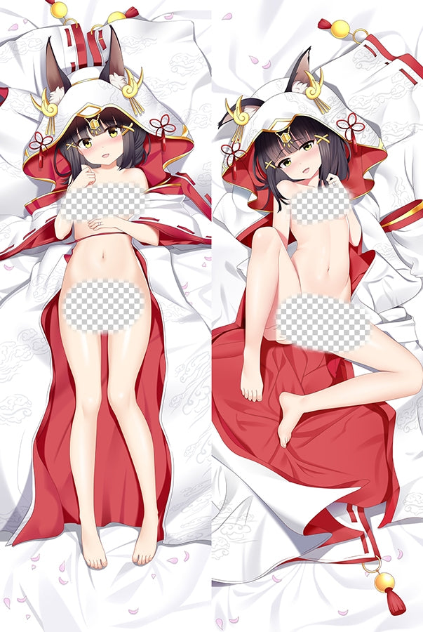 Azur Lane Nagato with Double Sides Zipper to make love Anime Dakimakura Pillow Case image 0