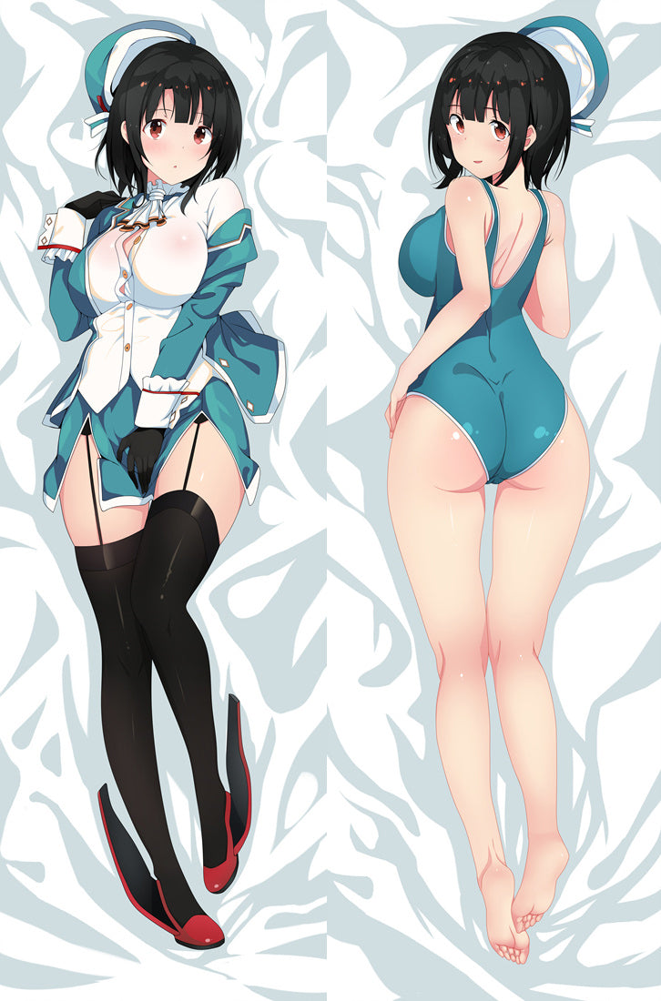 Kantai Collection Takao Anime Dakimakura Pillow Cover image 0