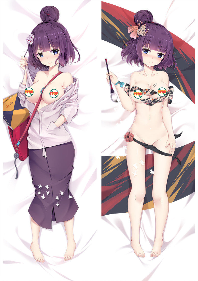 Fate/Grand Order Katsushika Hokusai Anime Dakimakura Pillow Cover image 0