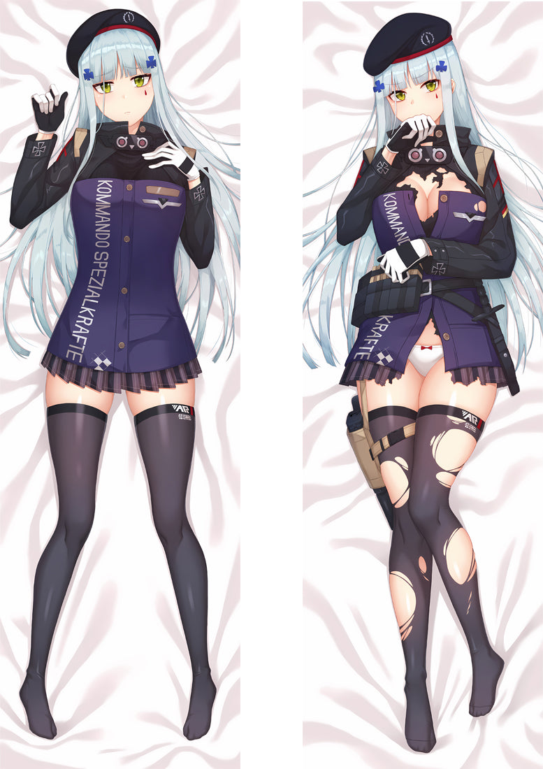 Girls' Frontline HK416 Anime Dakimakura Body Pillow Cover image 0