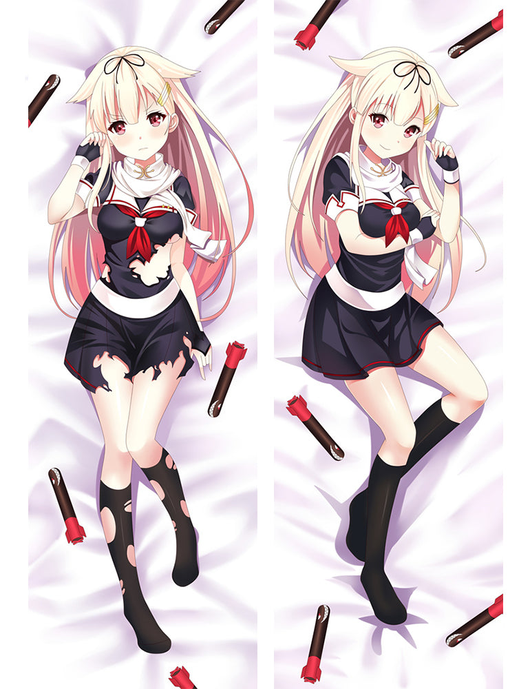 Kantai Collection YÅ«dachi Anime Dakimakura Pillow Cover image 0
