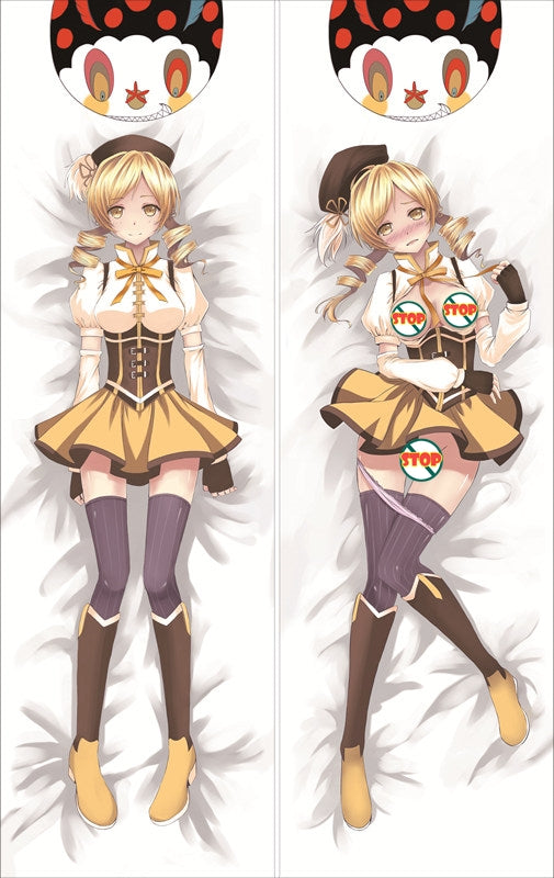 Puella Magi Madoka Magica Mami Tomoe Anime Dakimakura Body Pillow Cover image 0