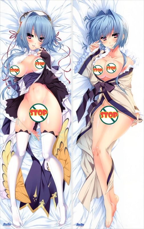 Koihime Musou Chou'un Shiryu (Sei) Anime Dakimakura Waifu Pillow Case image 0