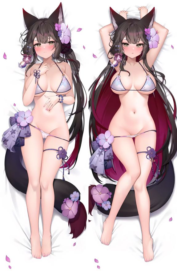 Blue Archive Kosaka Wakamo Anime Dakimakura Body Pillow Cover image 0