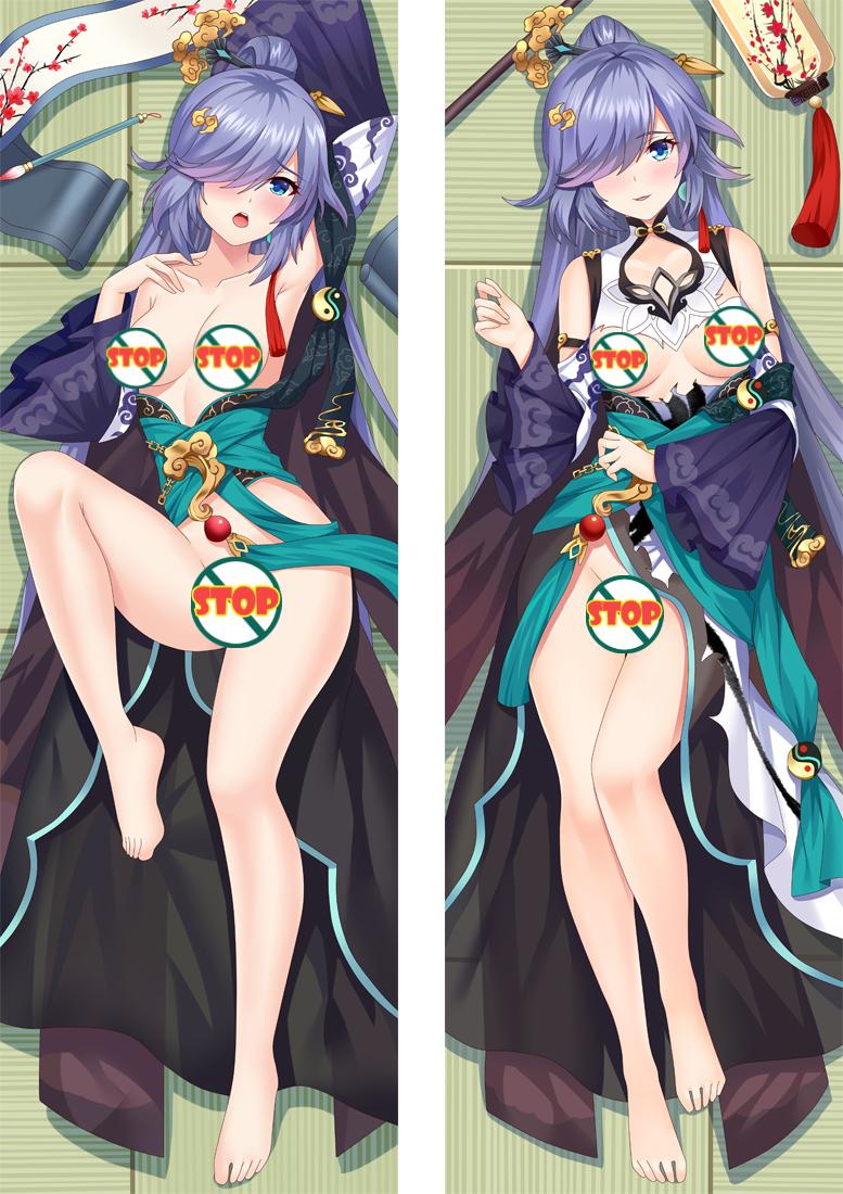 Honkai Impact 3rd Fuka with Double Sides Zipper to make love Anime Dakimakura Pillow Case (Copy) image 0