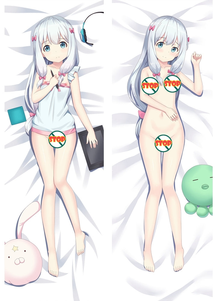 New Eromanga Sensei Anime Pillowcase Cover Otaku Hugging Body Dakimakura image 0