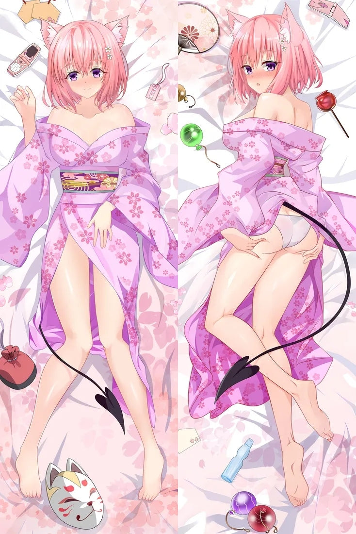 To Love-Ru Momo Belia Deviluke Anime Dakimakura Body Pillow Cover image 0