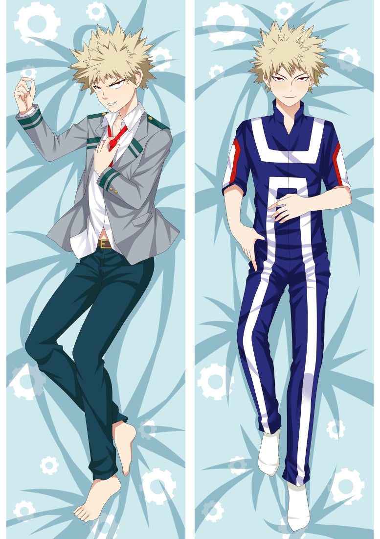 My Hero Academia Katsuki Bakugou Anime Dakimakura Pillow Cover image 0
