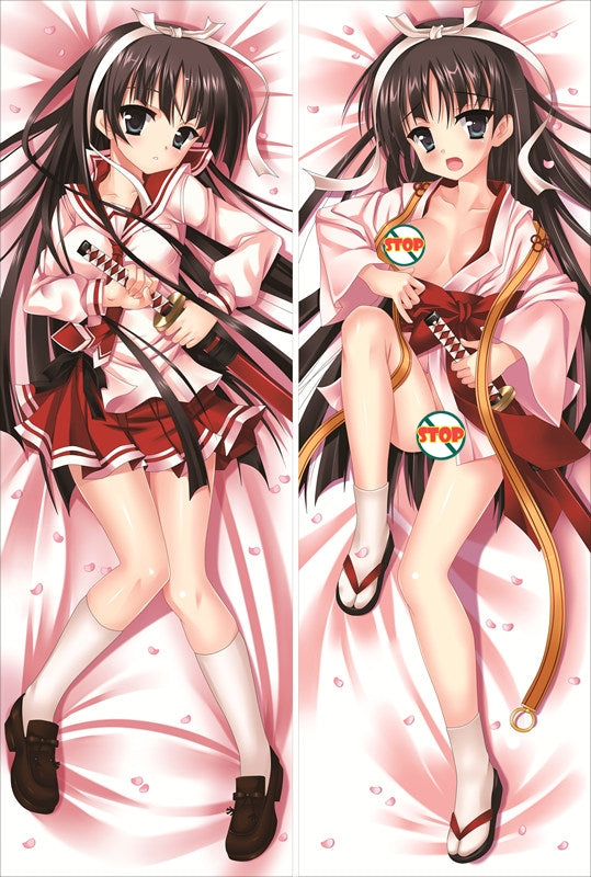 Aria the Scarlet Ammo Shirayuki Hotogi Anime Dakimakura Waifu Pillow Case image 0