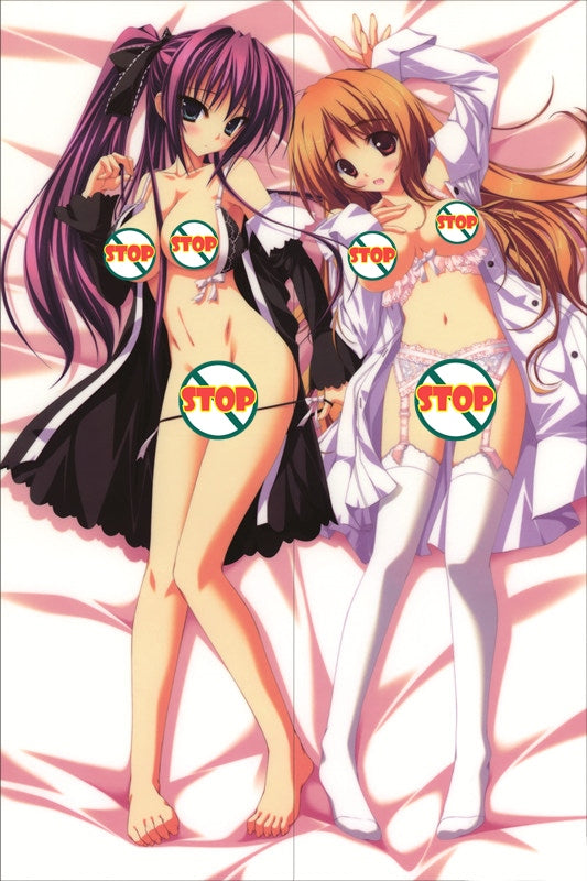 Hoshizora e Kakaru Hashi Nakatsugawa Ui Anime Dakimakura Pillow Cover image 0