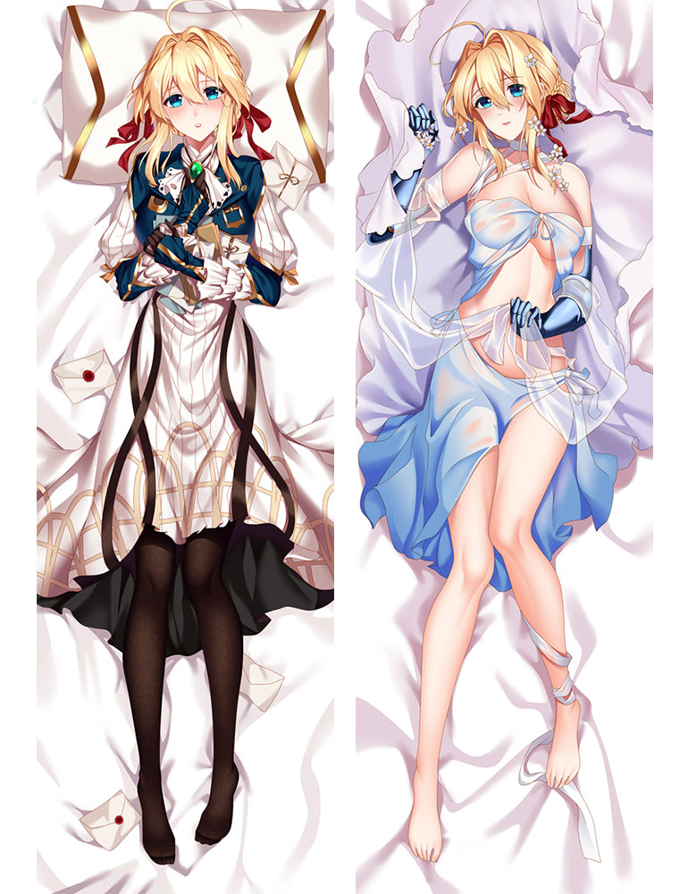Violet Evergarden Anime Dakimakura Pillow Cover image 0