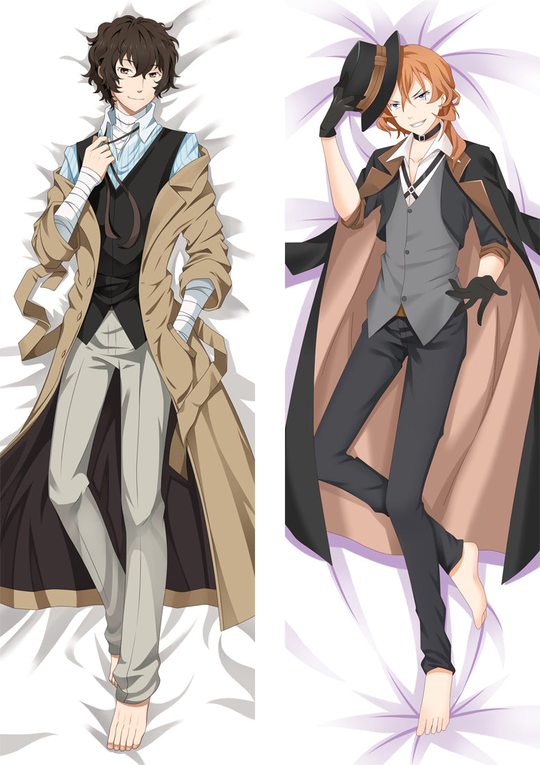 Bungo Stray Dogs Anime Dakimakura Pillow Cover image 0