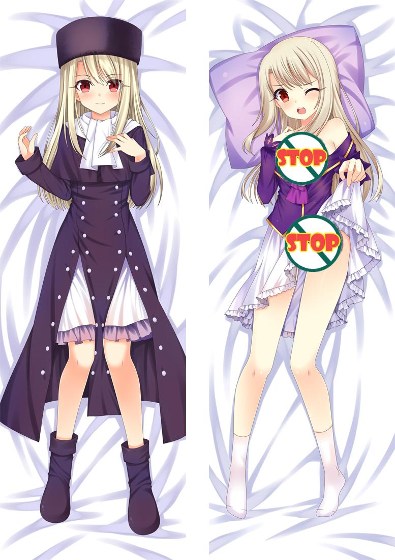 Fate/kaleid liner Prisma Illya Illyasviel von Einzbern Anime Hugging Dakimakura Pillow Cover image 0