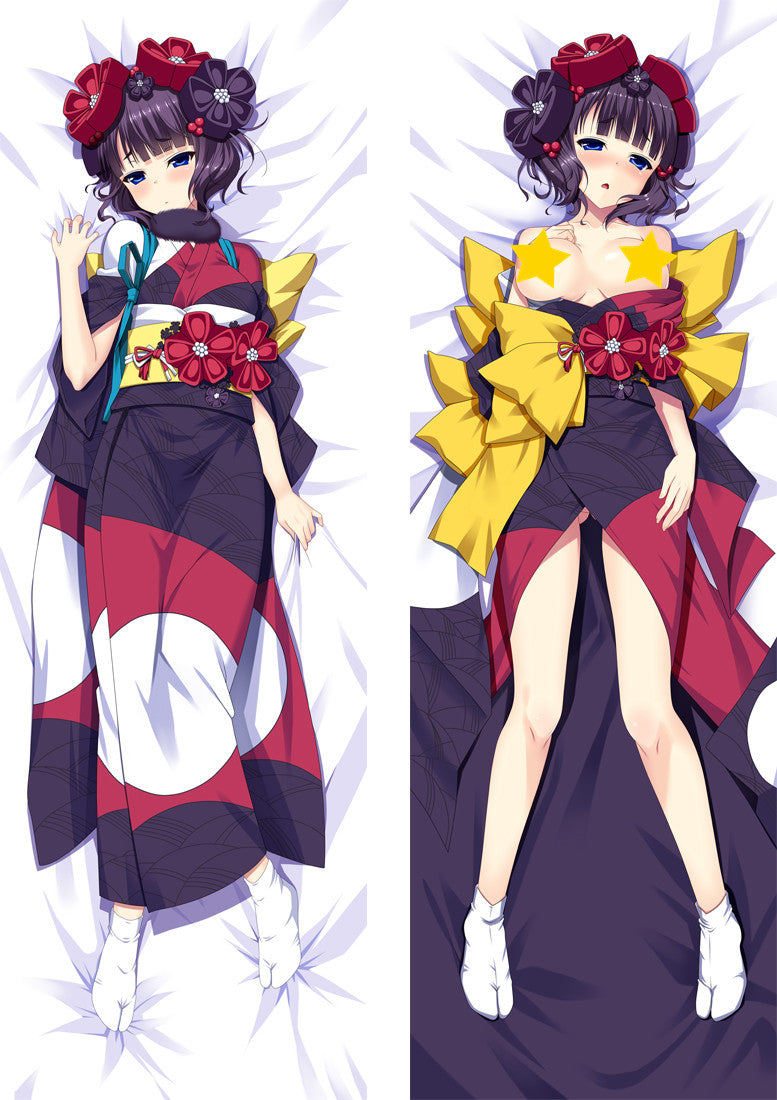 Fate/Grand Order FGO Katsushika Hokusai Anime Dakimakura Pillow Cover image 0