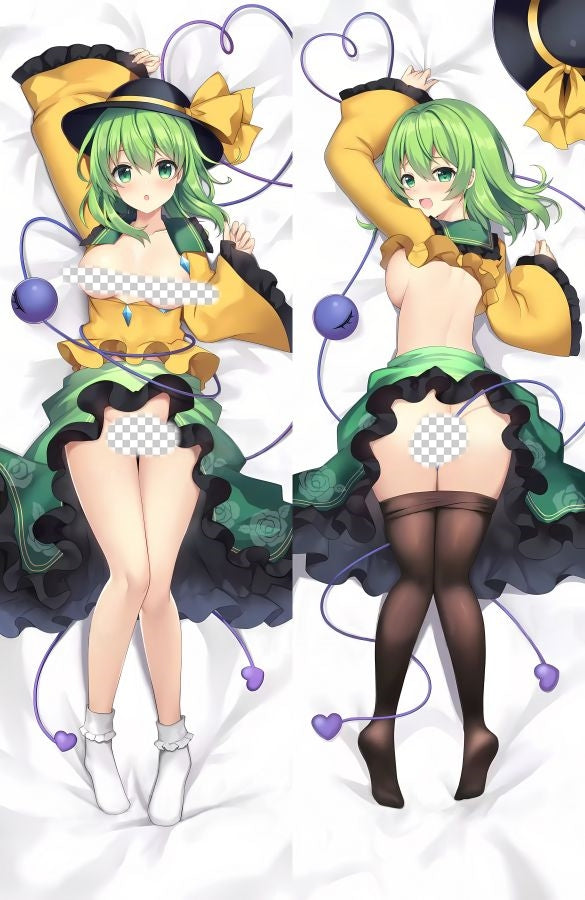 TouHou Project Komeiji Koishi Anime Dakimakura Sexy Body Pillow Cover image 0