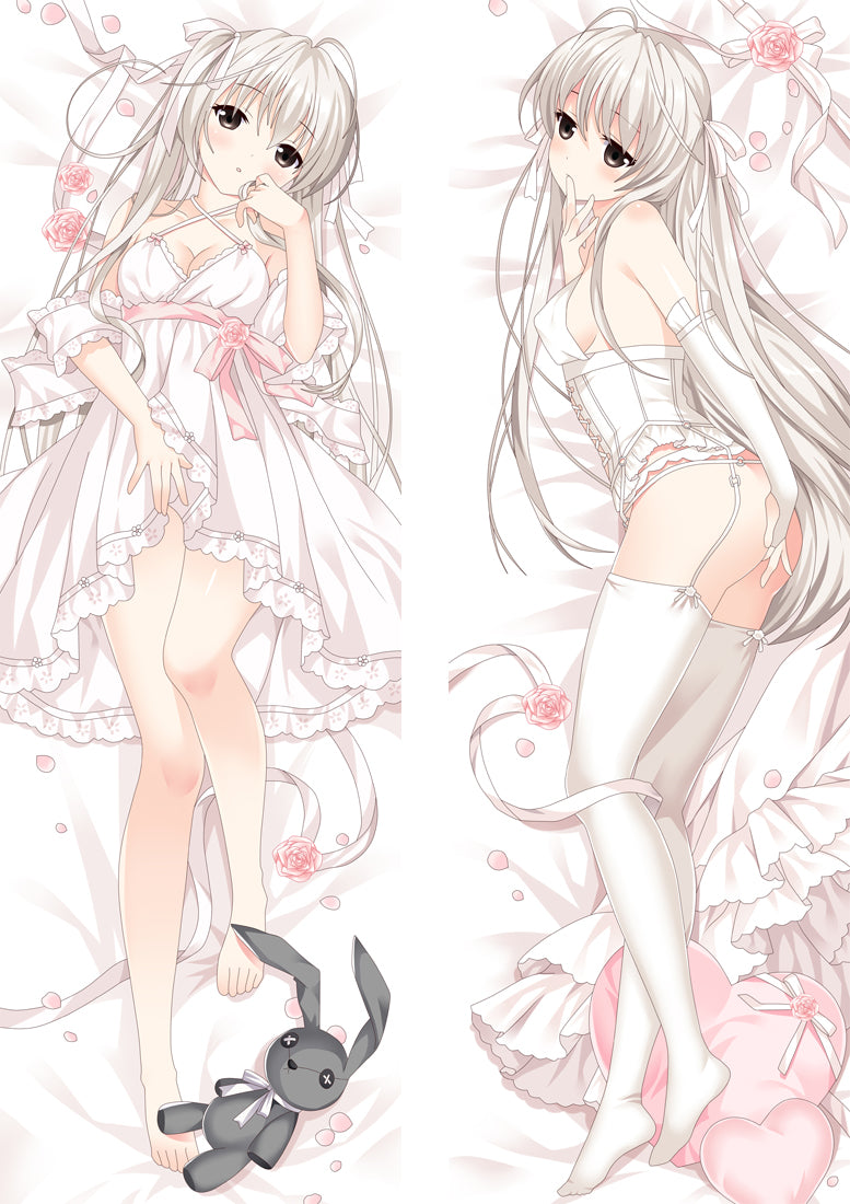 Sora Kasugano Anime Dakimakura Body Pillow Cover - Yosuga No Sora image 0
