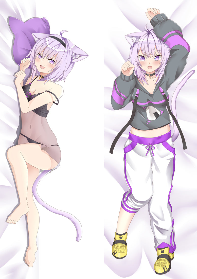 Virtual Youtuber Nekomata Okayu Anime Body Pillow Cover image 0