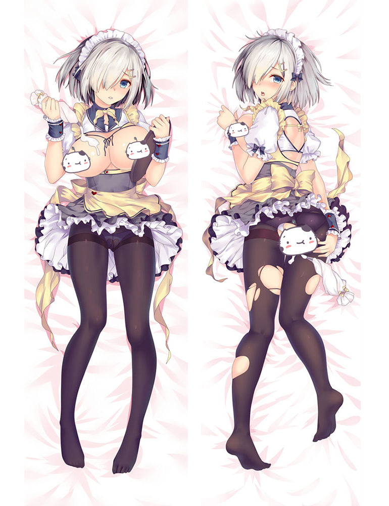 Kantai Collection Hamakaze Anime Dakimakura Pillow Cover image 0