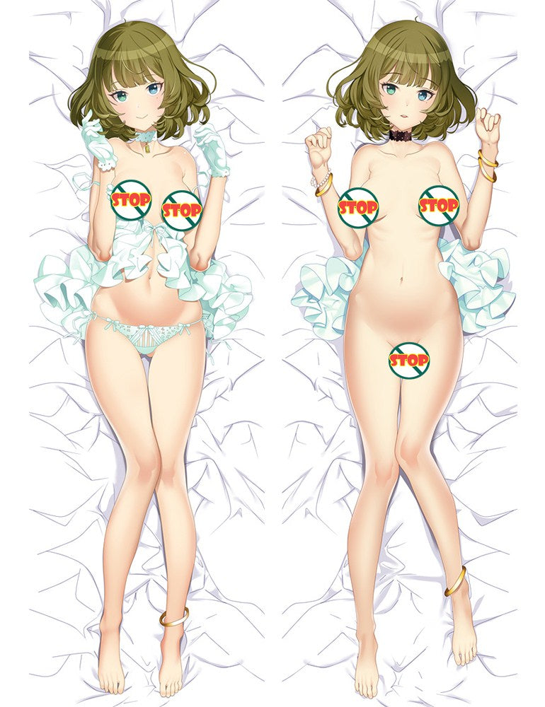 The Idolm@Ster Cinderella Girls Kaede Takagaki Anime Dakimakura Hugging Pillow Cover image 0