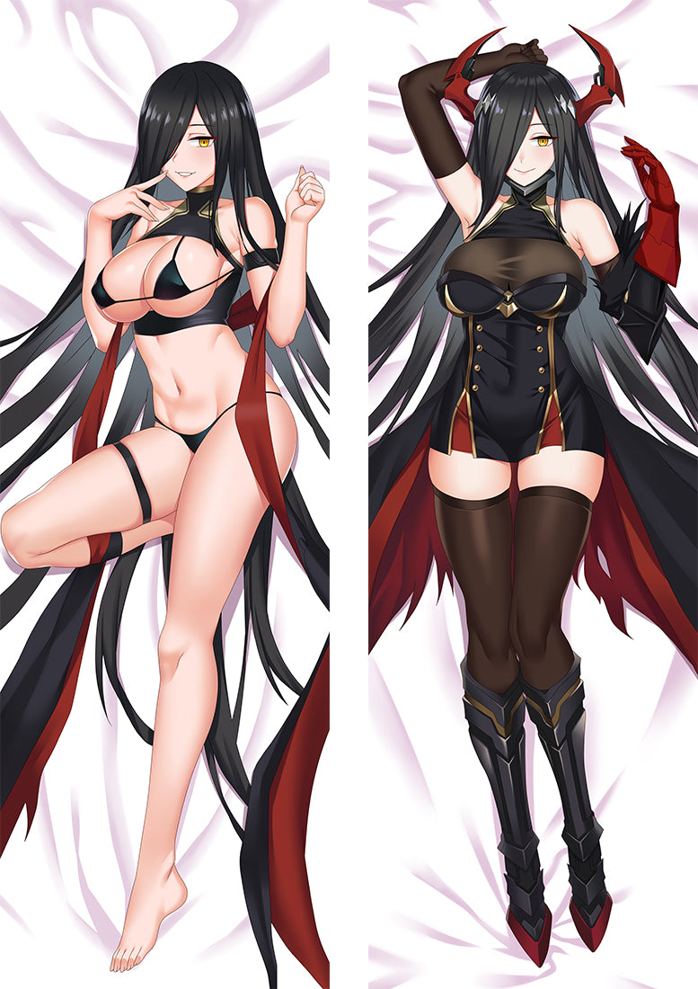 Azur Lane Friedrich der Grosse Anime Dakimakura Pillow Cover image 0