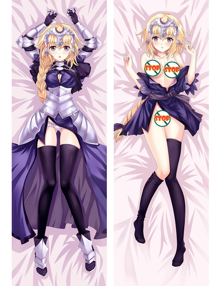 Fate Grand Order Fate GO FGO Jeanne d'Arc Anime Dakimakura Pillow Cover image 0
