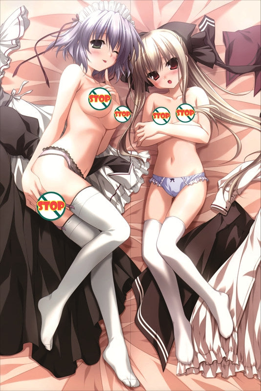 Eden of the East Sion + Elica Anime Dakimakura Japanese Pillow Cover image 0