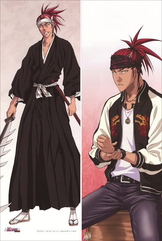 Bleach Renji Abarai Anime Dakimakura Pillow Cover image 0